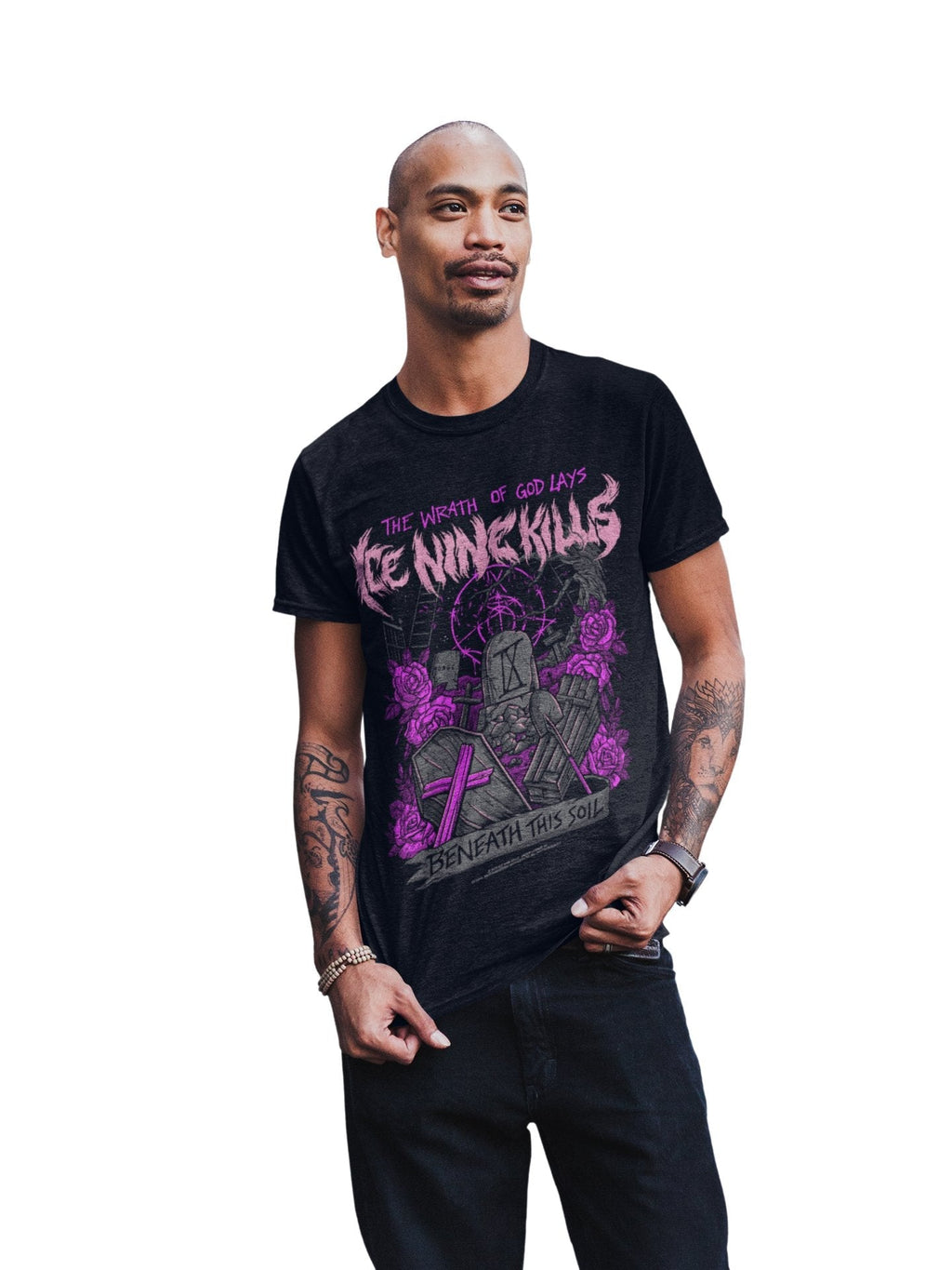 Ice Nine Kills Purple Wrath T-Shirt Hoodie, Sweatshirt | CiraTrend.com (Image 3)