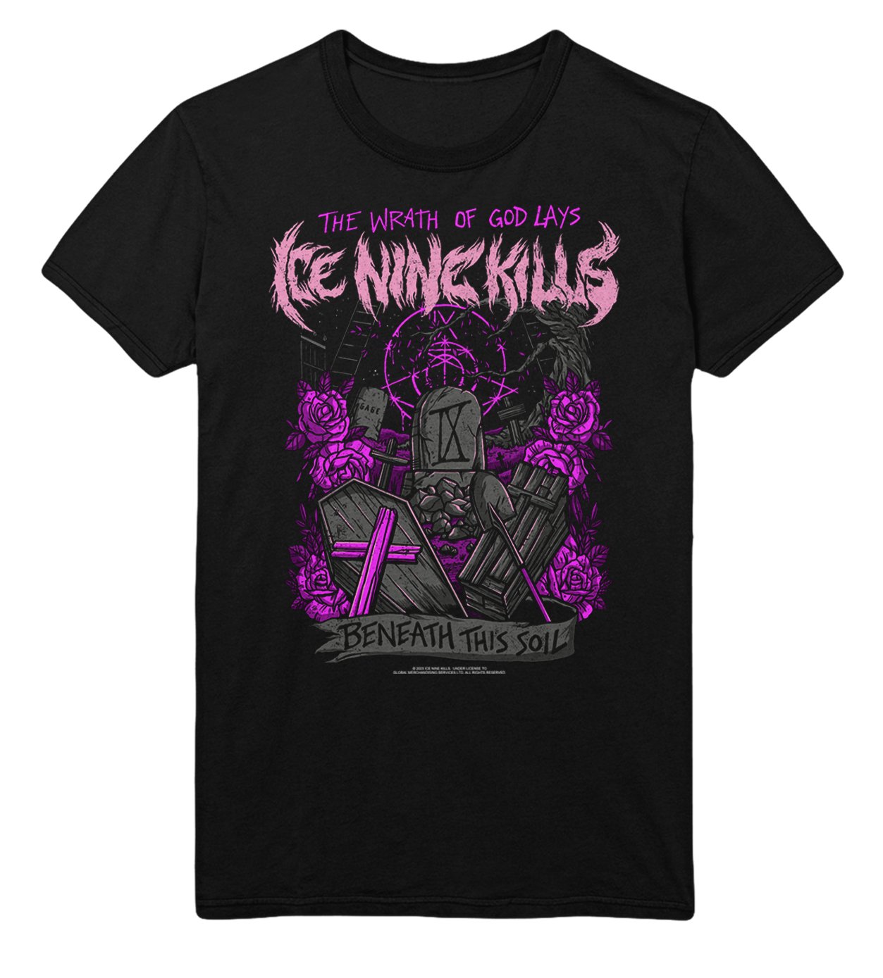 Ice Nine Kills Purple Wrath T-Shirt Hoodie, Sweatshirt | CiraTrend.com (Image 1)