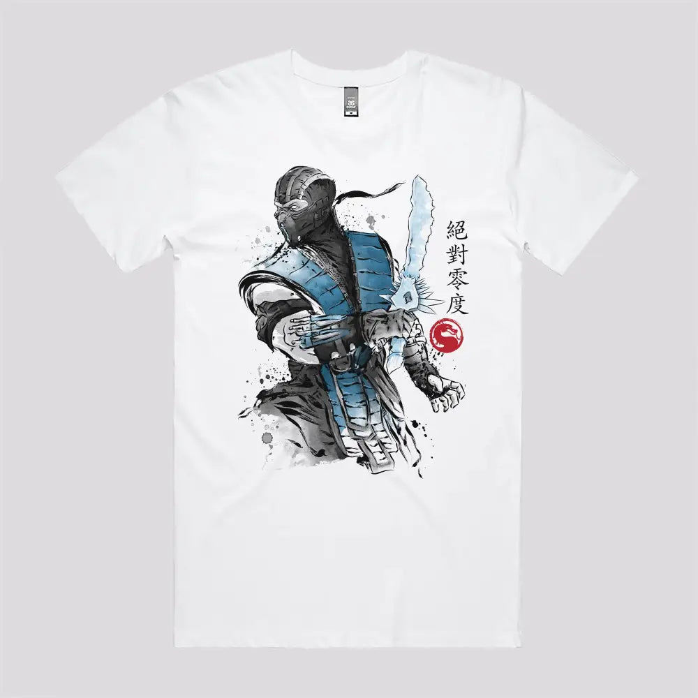 Ice Warrior Sumi-e T-Shirt Hoodie, Sweatshirt | CiraTrend.com (Image 2)