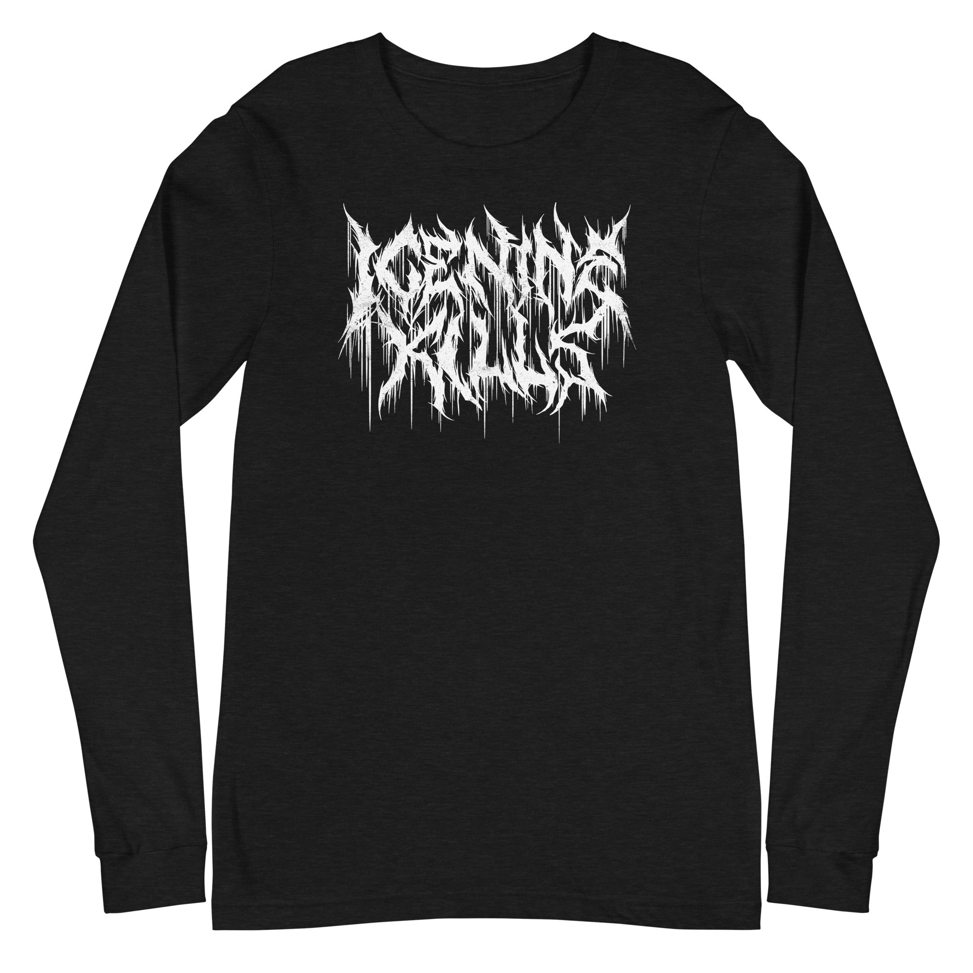 Ice Nine Kills - White Drip Logo Long Sleeve T-Shirt Hoodie, Sweatshirt | CiraTrend.com