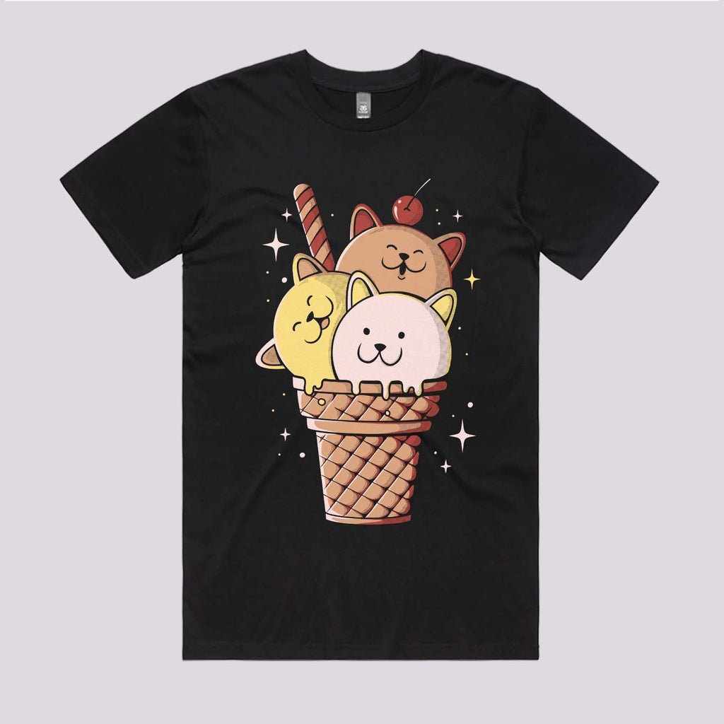Ice Cat T-Shirt Hoodie, Sweatshirt | CiraTrend.com (Image 2)