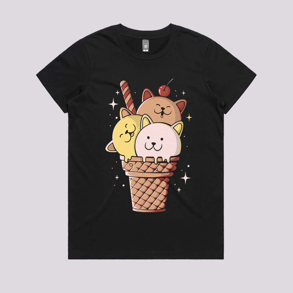 Ice Cat T-Shirt Hoodie, Sweatshirt | CiraTrend.com (Image 3)