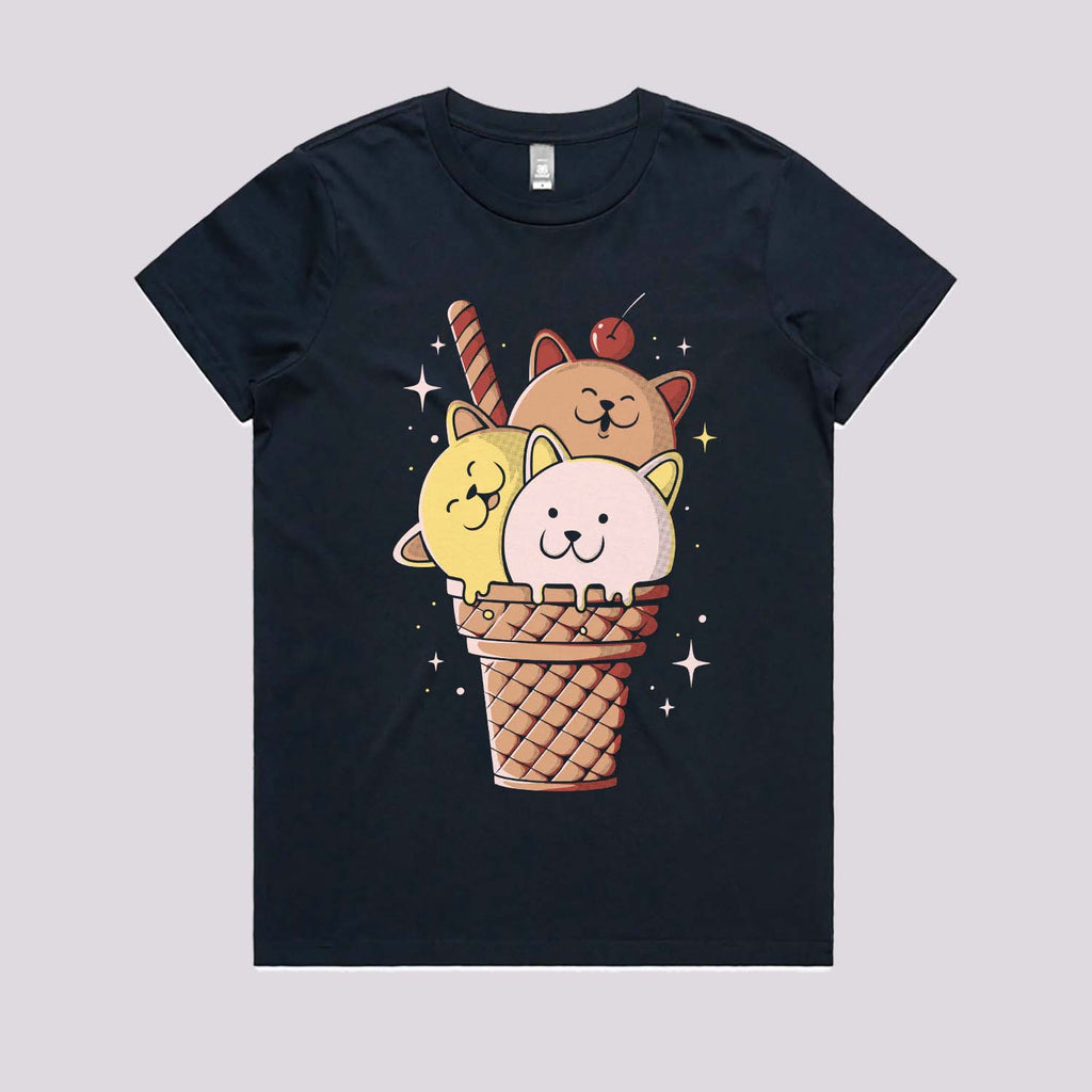 Ice Cat T-Shirt Hoodie, Sweatshirt | CiraTrend.com (Image 5)