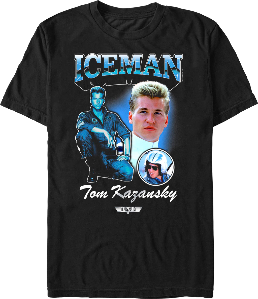 Iceman Collage Top Gun T-Shirt Hoodie, Sweatshirt | CiraTrend.com (Image 1)