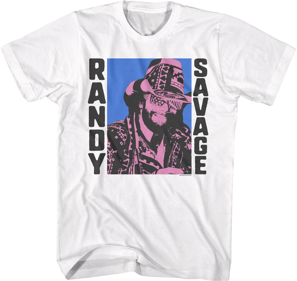 Icon Photo Macho Man Randy Savage T-Shirt Hoodie, Sweatshirt | CiraTrend.com (Image 1)