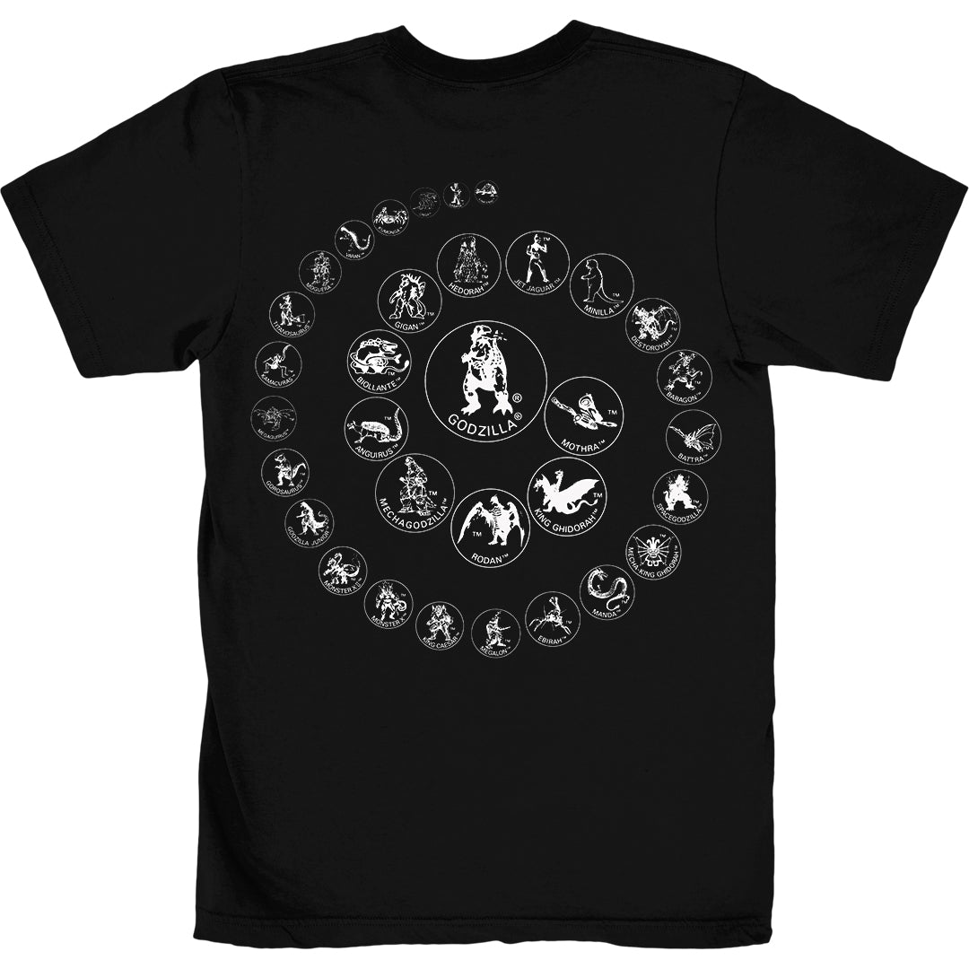 KAIJU ICONS - T-SHIRT (BLACK VARIANT) Hoodie, Sweatshirt | CiraTrend.com (Image 3)
