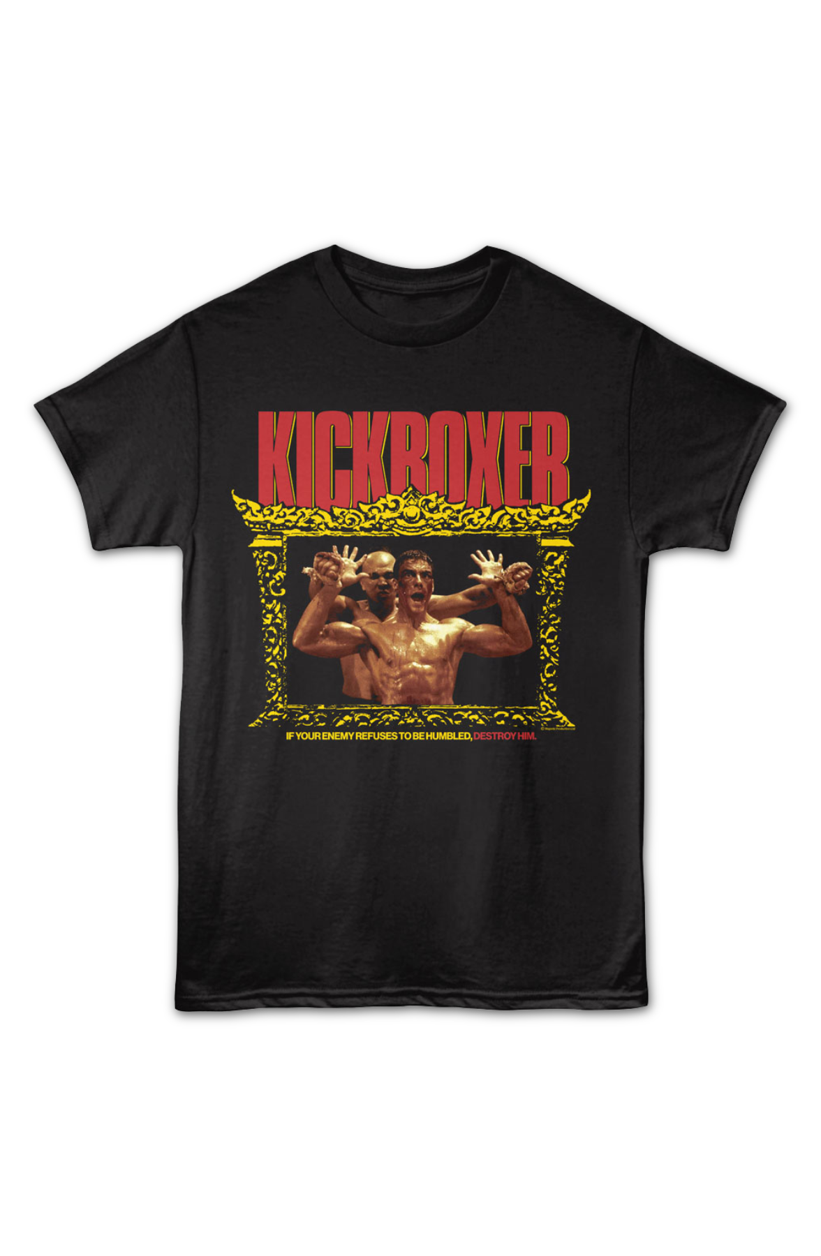 If Your Enemy Refuses To Be Humbled, Destroy Him Kickboxer T-Shirt Hoodie, Sweatshirt | CiraTrend.com (Image 2)