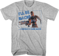 I'll Be Back And Back And Back Terminator T-Shirt Hoodie, Sweatshirt | CiraTrend.com (Image 1)