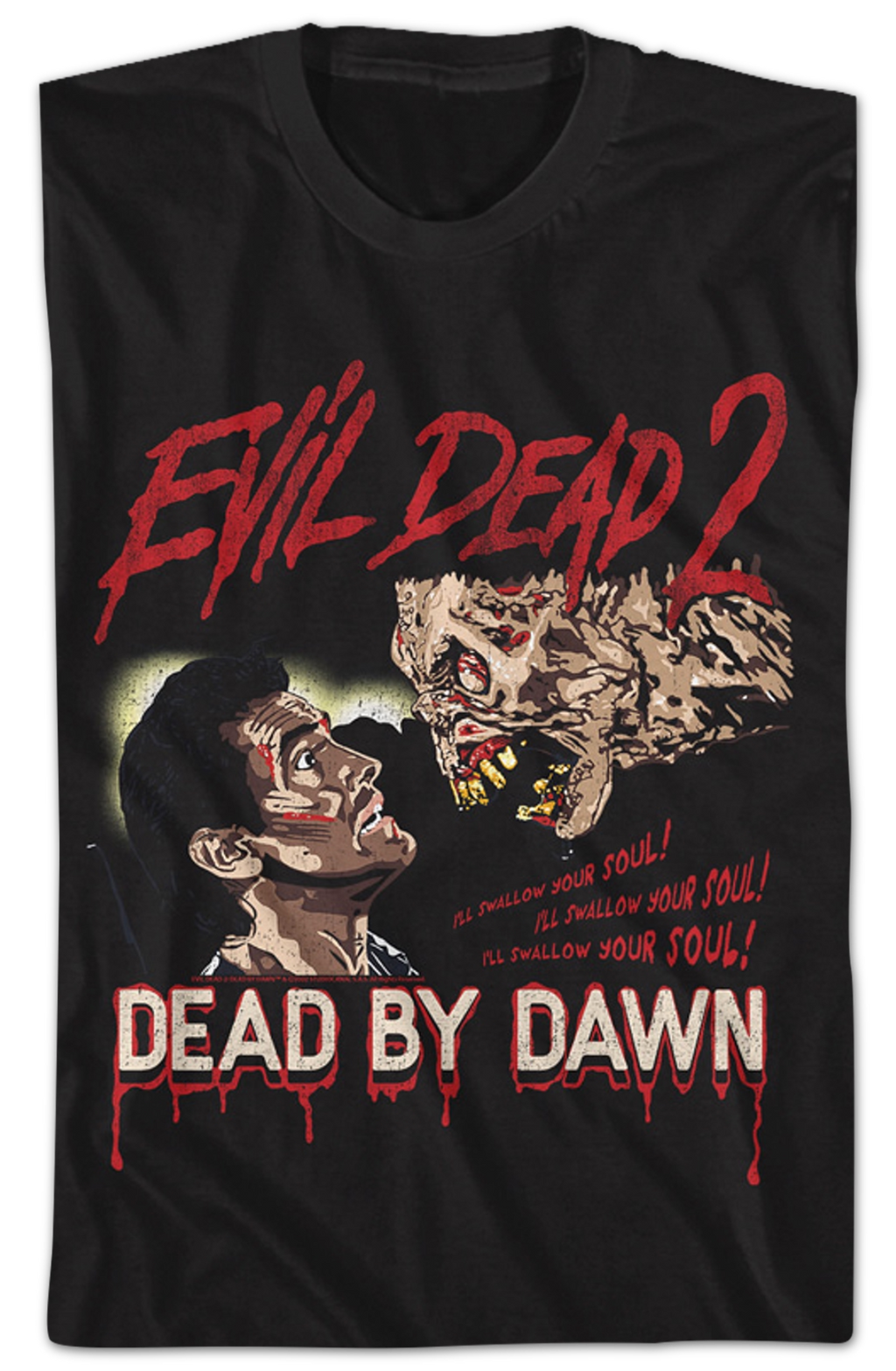 I'll Swallow Your Soul Evil Dead T-Shirt Hoodie, Sweatshirt | CiraTrend.com (Image 2)