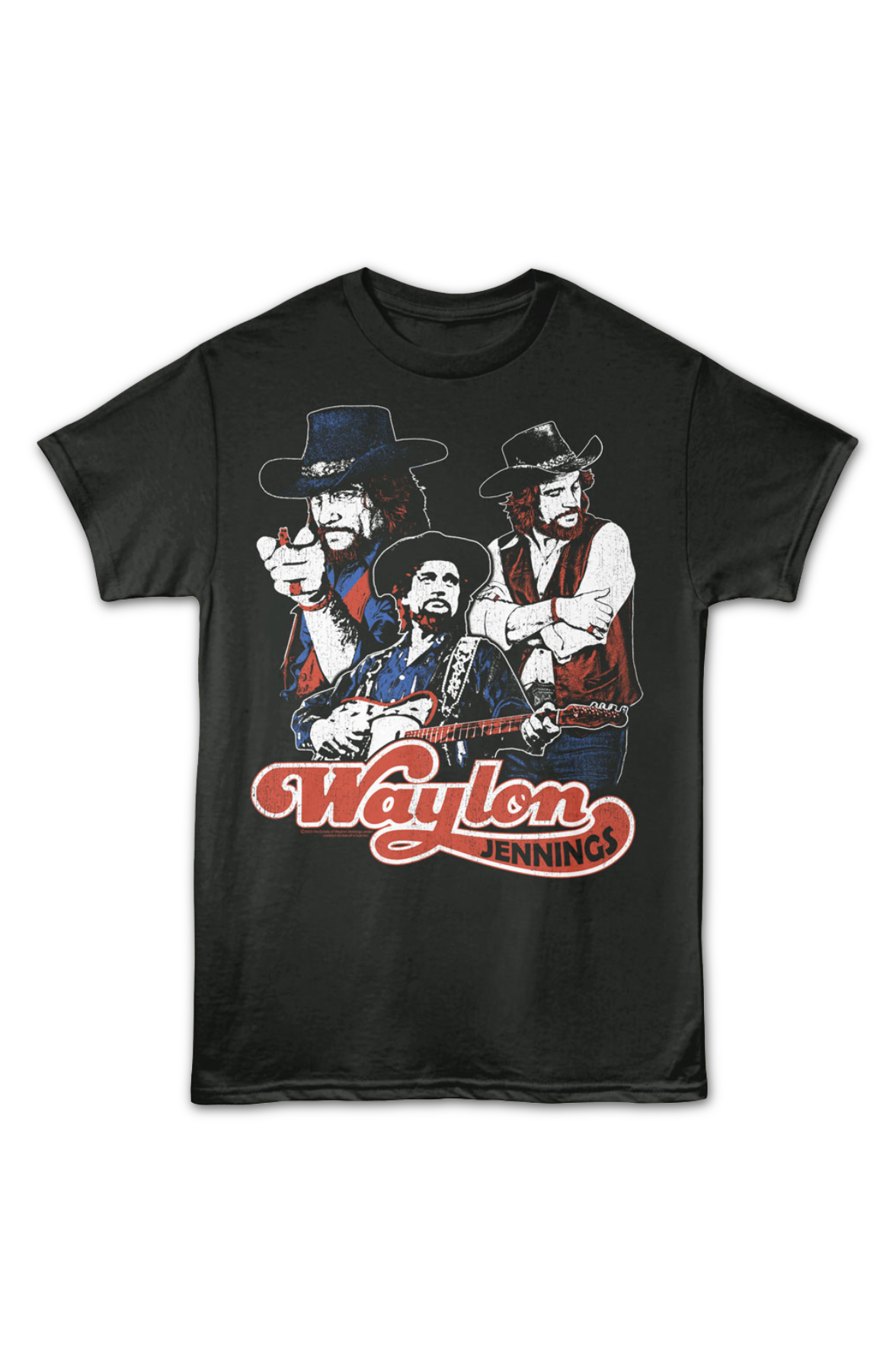 Illustrated Collage Waylon Jennings T-Shirt Hoodie, Sweatshirt | CiraTrend.com (Image 2)