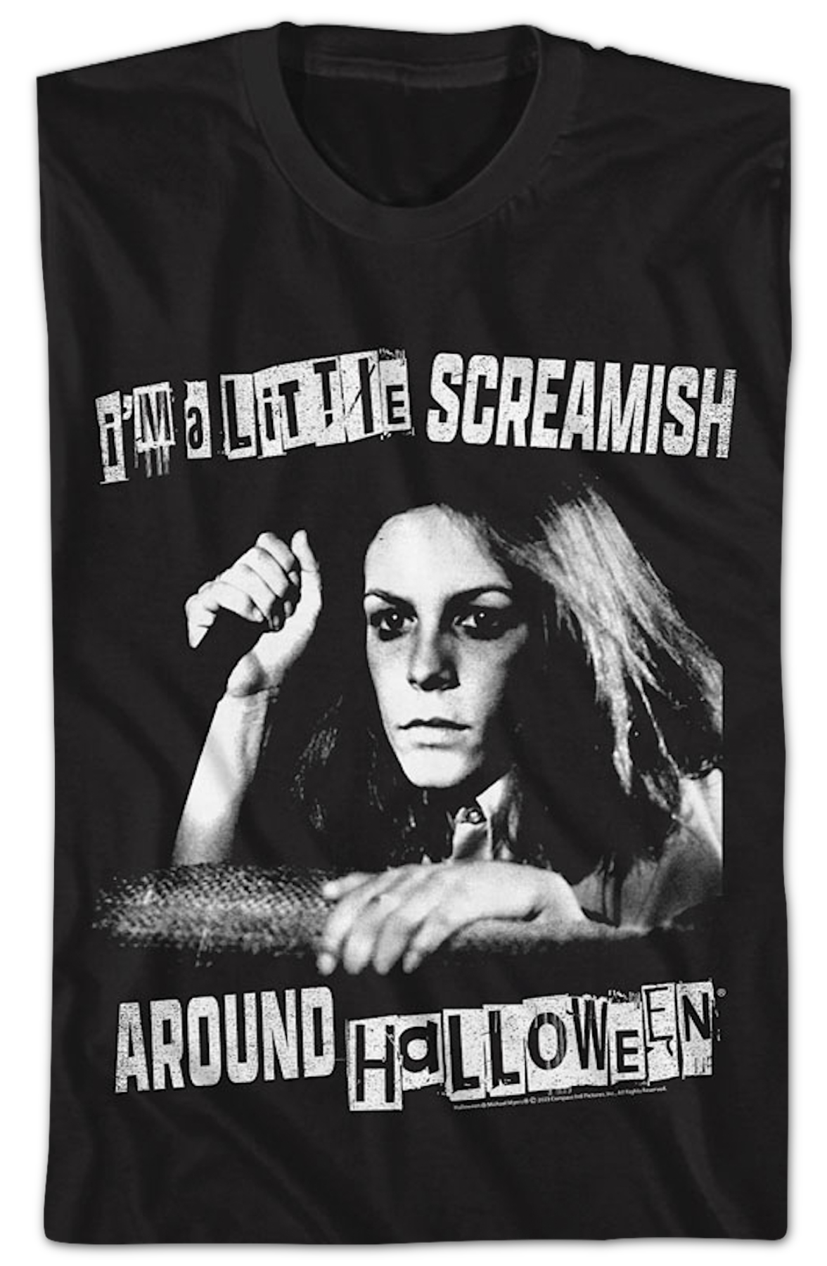 I'm A Little Screamish Around Halloween T-Shirt Hoodie, Sweatshirt | CiraTrend.com (Image 2)
