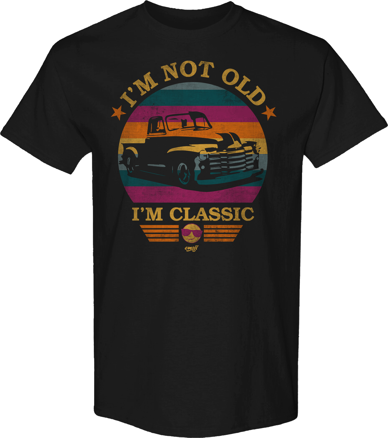 I'm Not Old I'm Classic Emoji T-Shirt Hoodie, Sweatshirt | CiraTrend.com (Image 1)