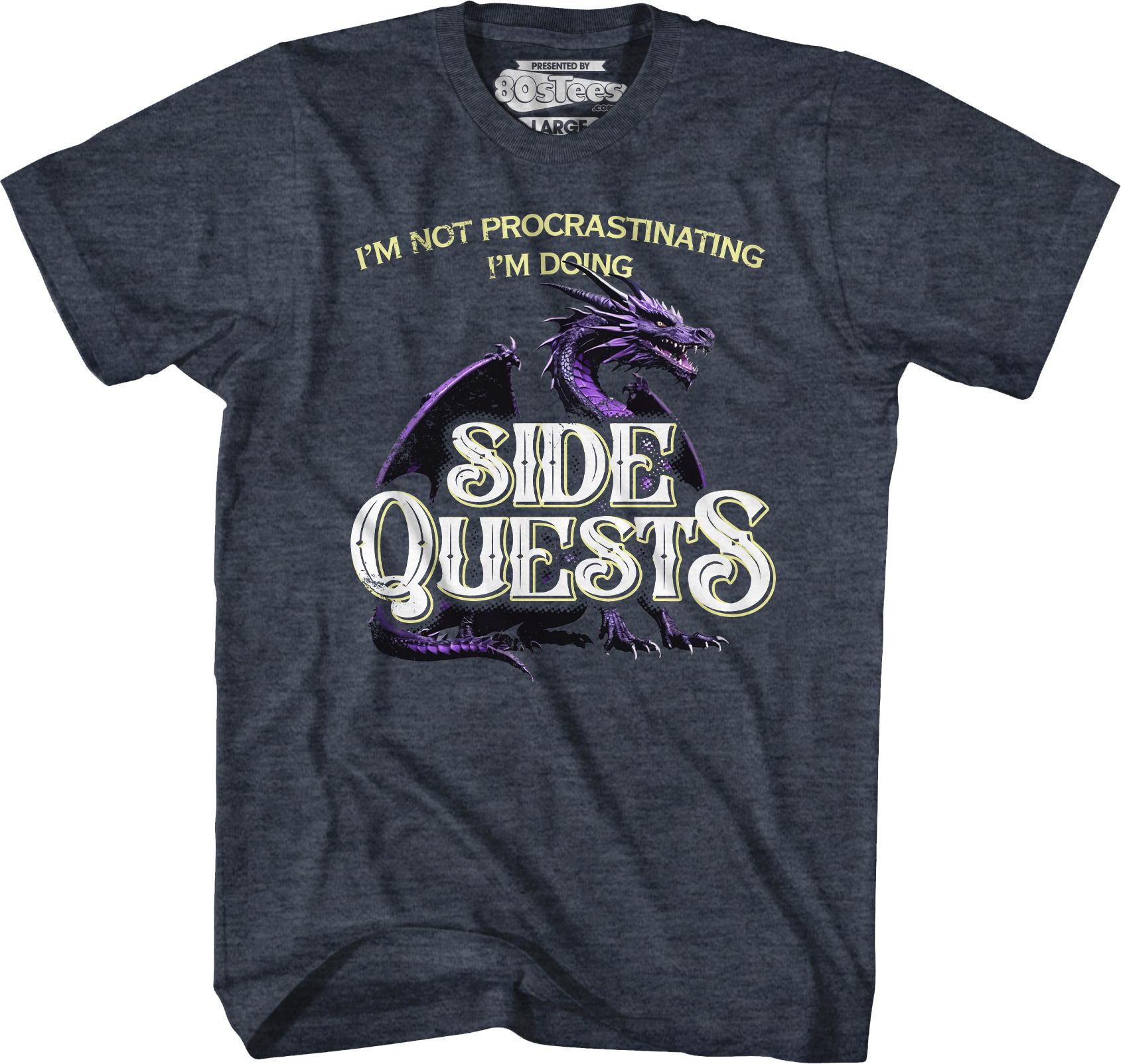 I'm Not Procrastinating I'm Doing Side Quests T-Shirt Hoodie, Sweatshirt | CiraTrend.com (Image 3)