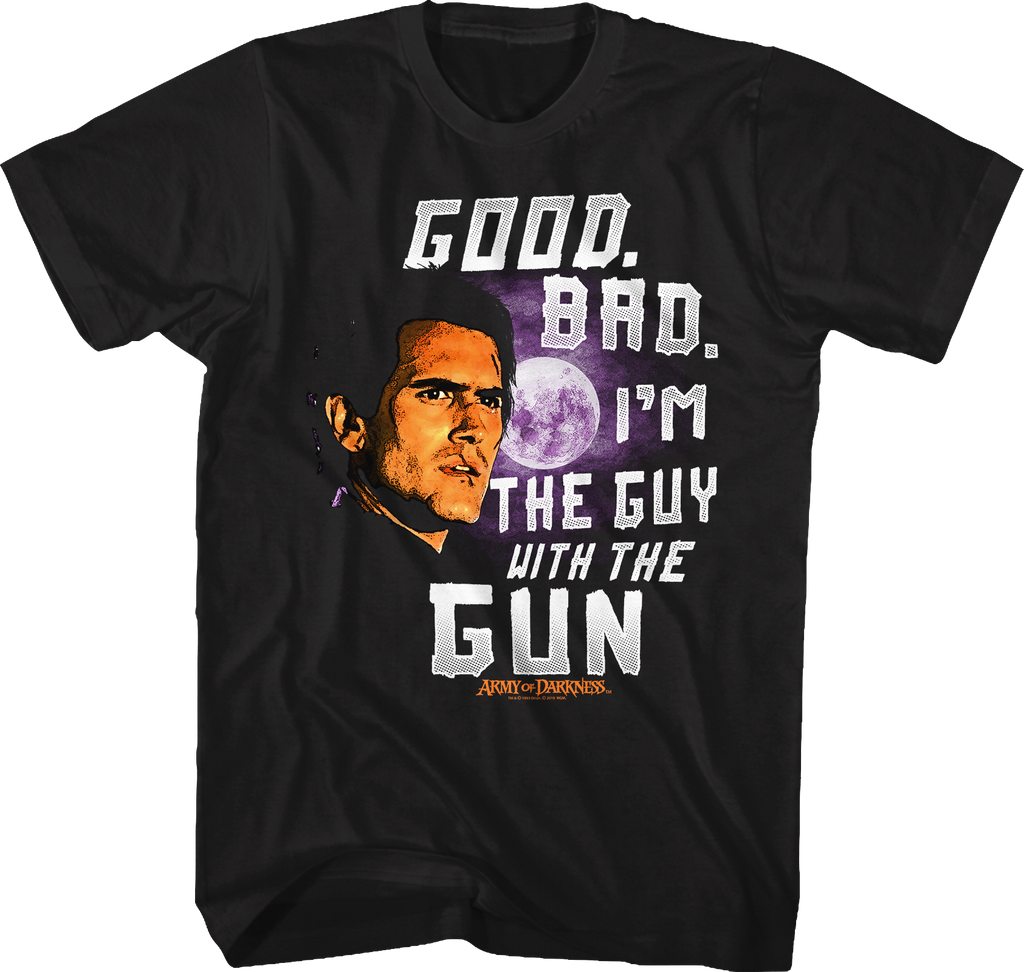 I'm The Guy With The Gun Army Of Darkness T-Shirt Hoodie, Sweatshirt | CiraTrend.com (Image 1)