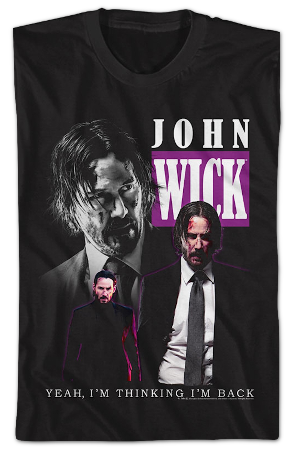 I'm Thinking I'm Back Collage John Wick T-Shirt Hoodie, Sweatshirt | CiraTrend.com (Image 2)