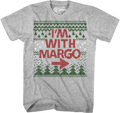 I'm With Margo Christmas Vacation T-Shirt Hoodie, Sweatshirt | CiraTrend.com (Image 1)
