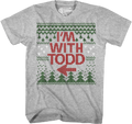 I'm With Todd Christmas Vacation T-Shirt Hoodie, Sweatshirt | CiraTrend.com (Image 1)