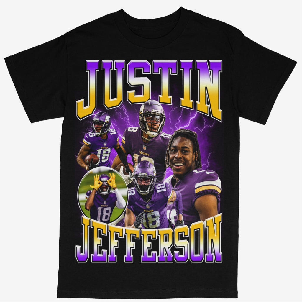 Justin Jefferson Tee Hoodie, Sweatshirt | CiraTrend.com (Image 1)