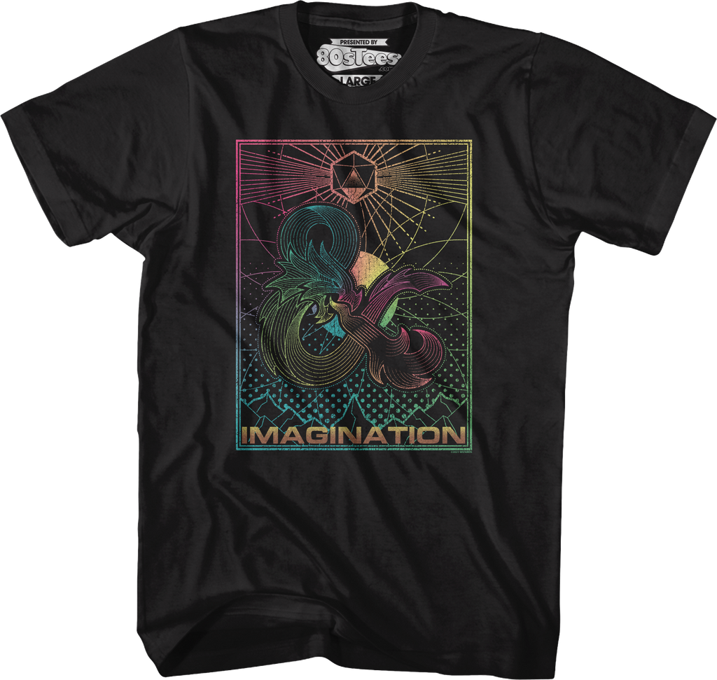 Imagination Dungeons & Dragons T-Shirt Hoodie, Sweatshirt | CiraTrend.com (Image 1)