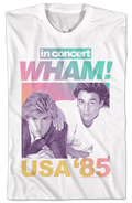 Concert USA '85 Wham T-Shirts, Hoodie, Sweatshirt