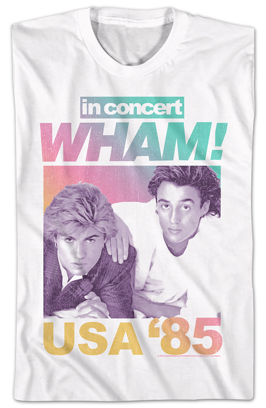 In Concert USA '85 Wham T-Shirt
