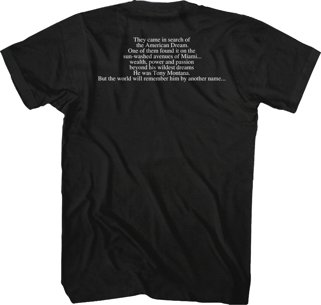 Search American Dream Scarface T-Shirts, Hoodie, Sweatshirt