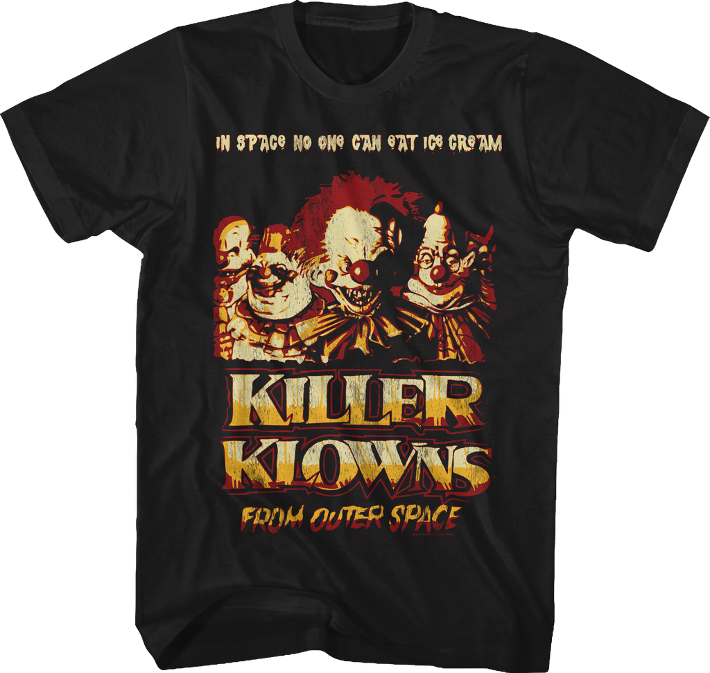 Space No One Can Eat Ice Cream Killer Klowns Outer Space T-Shirts, Hoodie, Sweatshirt