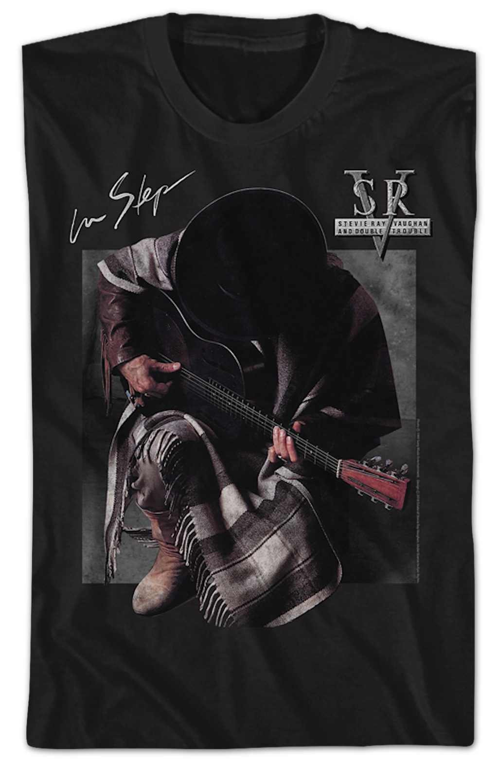 In Step Stevie Ray Vaughan T-Shirt Hoodie, Sweatshirt | CiraTrend.com (Image 2)