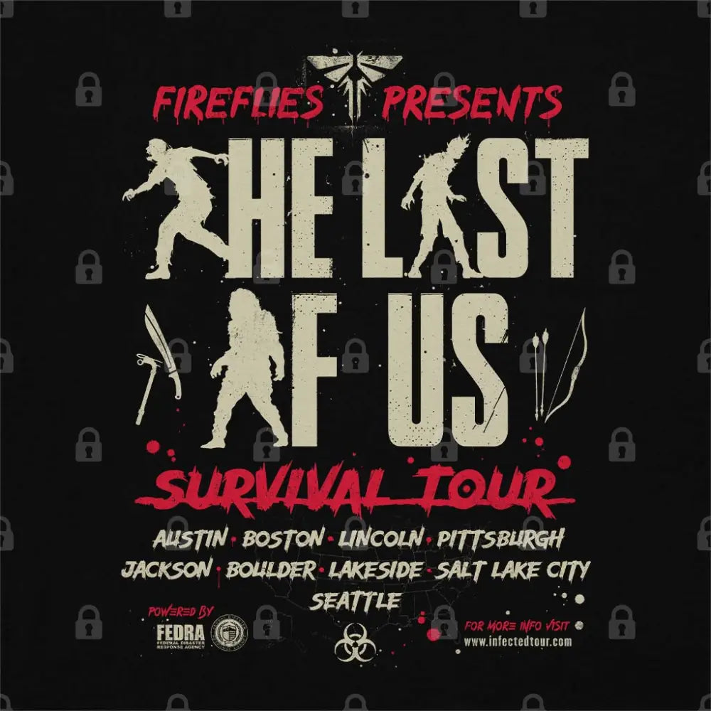 Infected Tour T-Shirt Hoodie, Sweatshirt | CiraTrend.com (Image 1)