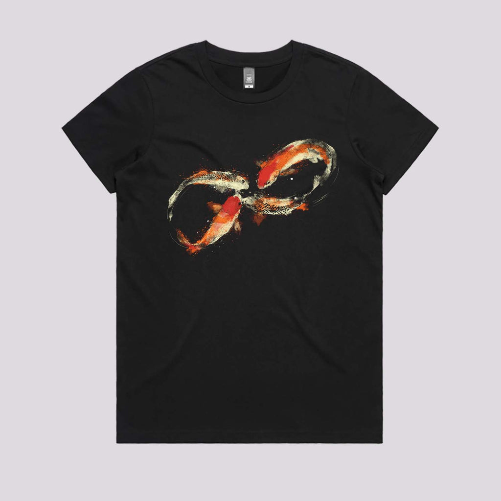Infinity Koi Fish T-Shirt Hoodie, Sweatshirt | CiraTrend.com (Image 3)