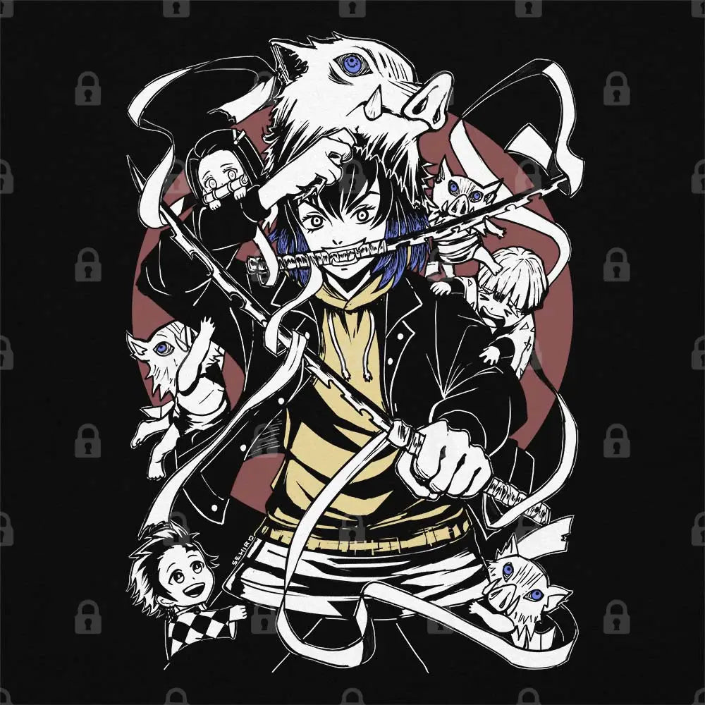 Inosuke Unmasked T-Shirt Hoodie, Sweatshirt | CiraTrend.com (Image 1)