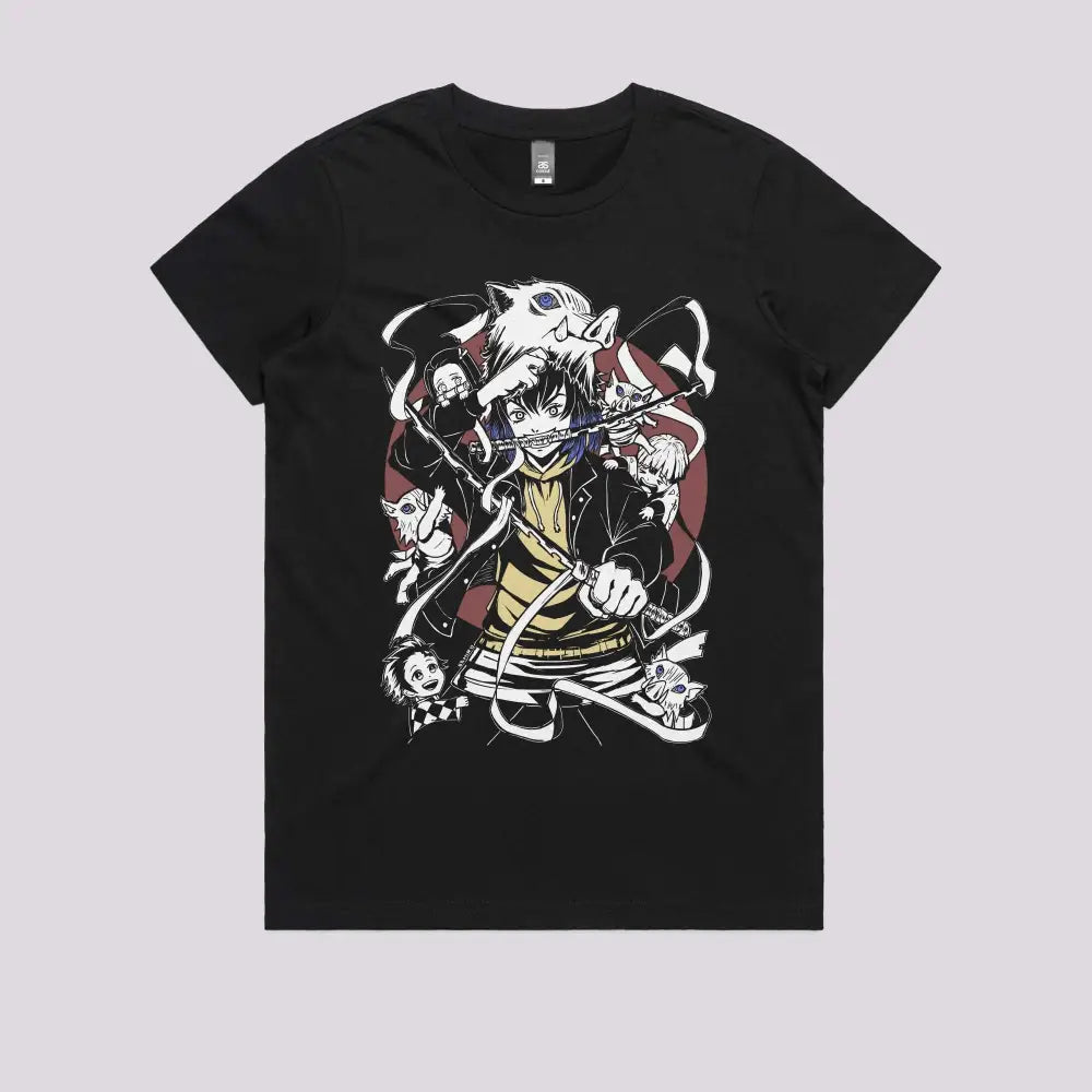 Inosuke Unmasked T-Shirt Hoodie, Sweatshirt | CiraTrend.com (Image 3)