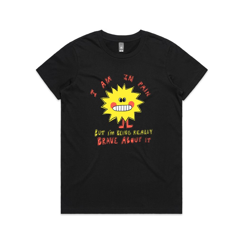 In Pain But Brave Tee Hoodie, Sweatshirt | CiraTrend.com (Image 4)