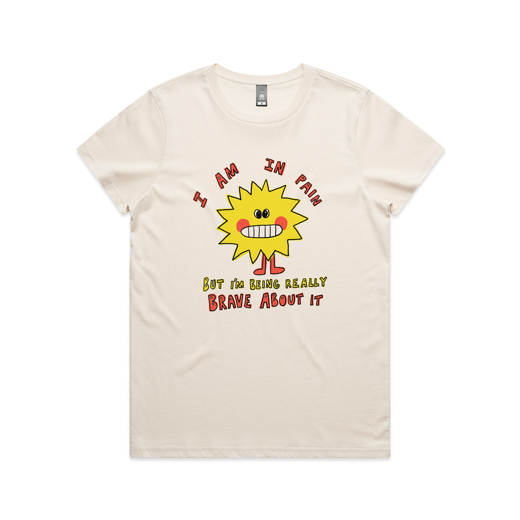 In Pain But Brave Tee Hoodie, Sweatshirt | CiraTrend.com (Image 5)