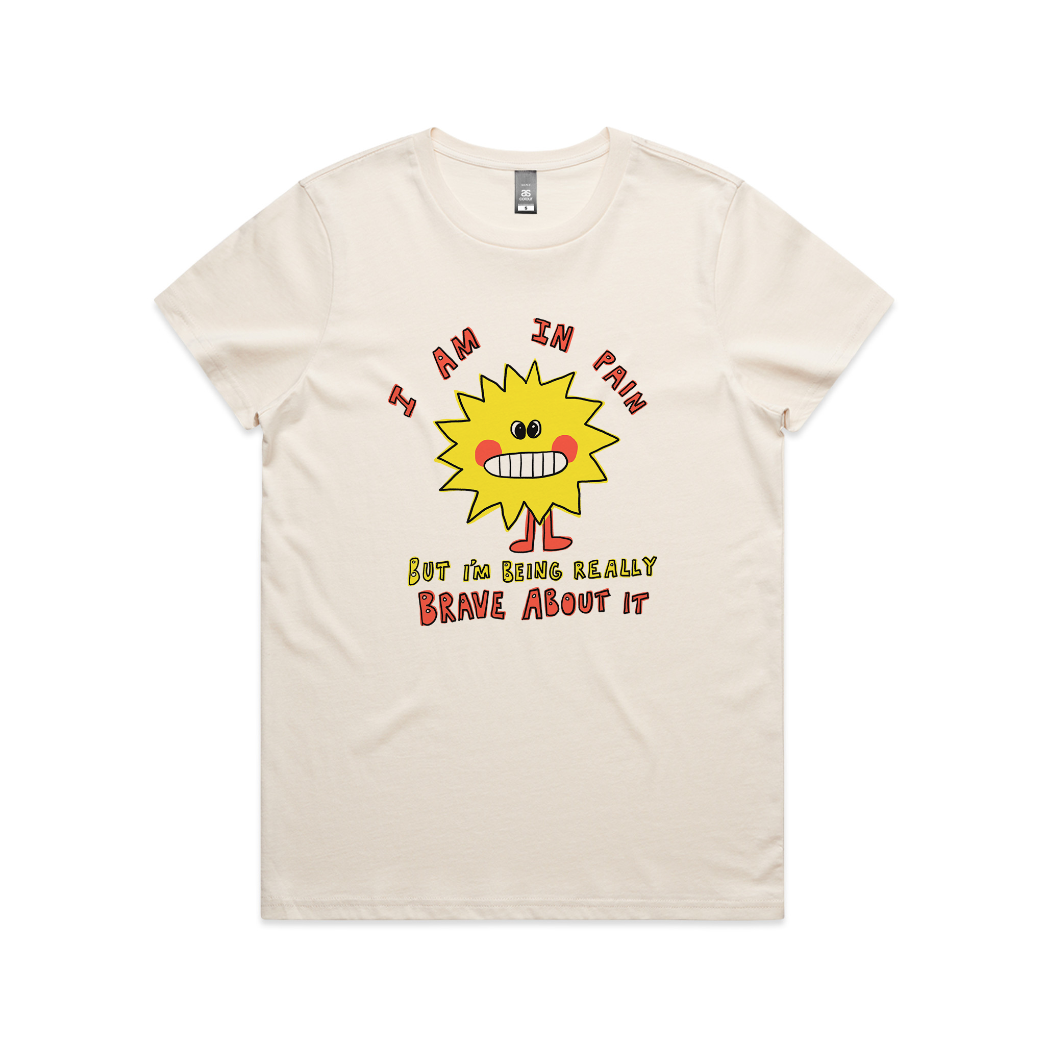 In Pain But Brave Tee Hoodie, Sweatshirt | CiraTrend.com (Image 5)