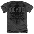ACDC Black Ice Motion Adult Regular Fit Heather T-Shirt Hoodie, Sweatshirt | CiraTrend.com