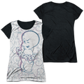 Casper the Friendly Ghost Friendly Ghost - Juniors Black Back T-Shirt Hoodie, Sweatshirt | CiraTrend.com