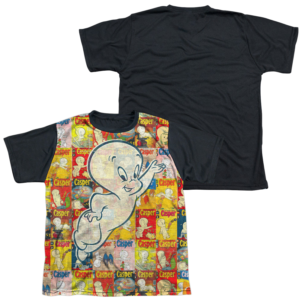 Casper the Friendly Ghost Covered - Youth Black Back T-Shirt Hoodie, Sweatshirt | CiraTrend.com