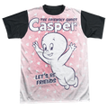 Casper the Friendly Ghost Lets Be Friends - Men's Black Back T-Shirt Hoodie, Sweatshirt | CiraTrend.com