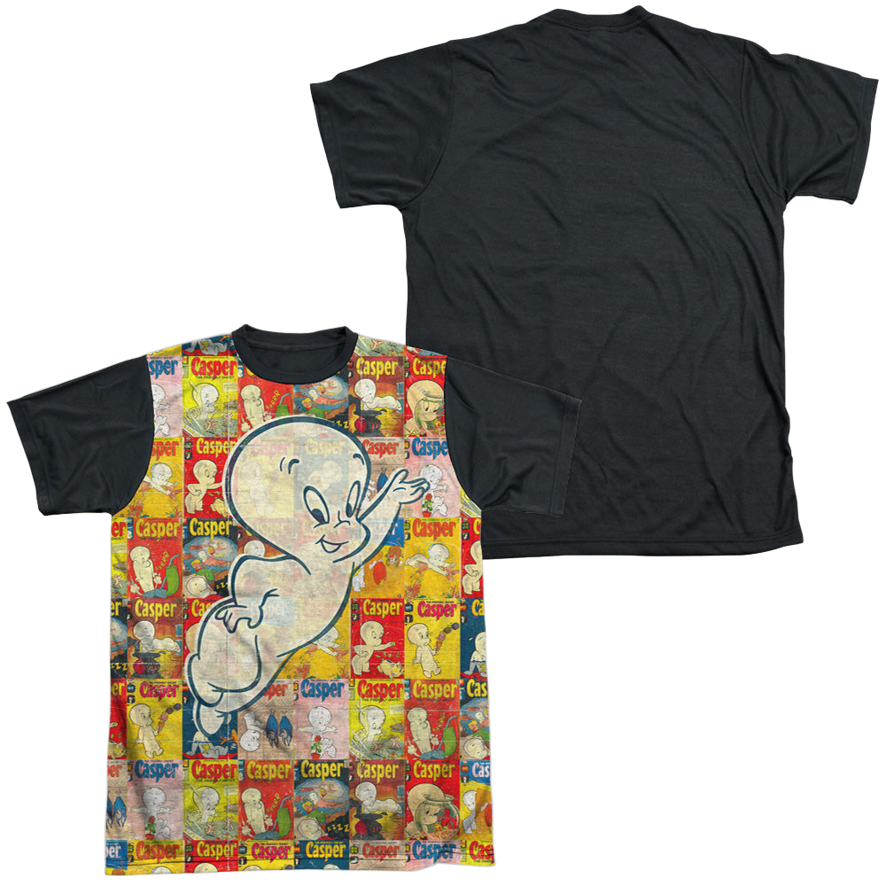 Casper the Friendly Ghost Covered - Men's Black Back T-Shirt Hoodie, Sweatshirt | CiraTrend.com