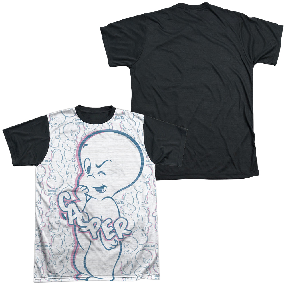 Casper the Friendly Ghost Friendly Ghost - Men's Black Back T-Shirt Hoodie, Sweatshirt | CiraTrend.com