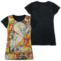 Casper the Friendly Ghost Covered - Juniors Black Back T-Shirt Hoodie, Sweatshirt | CiraTrend.com