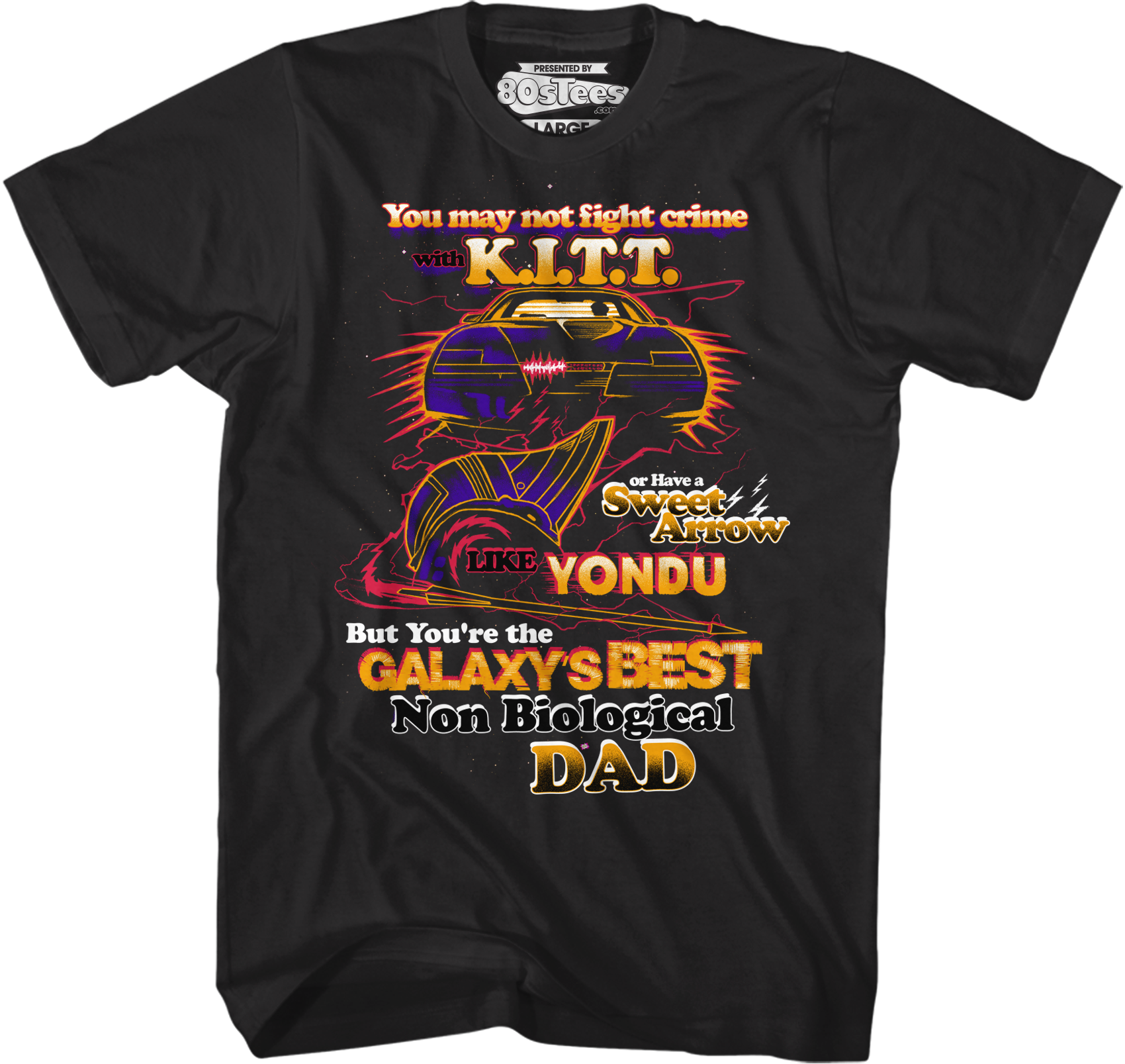 Inspired by Guardians of the Galaxy Non Biological Dad T-Shirt Hoodie, Sweatshirt | CiraTrend.com (Image 1)