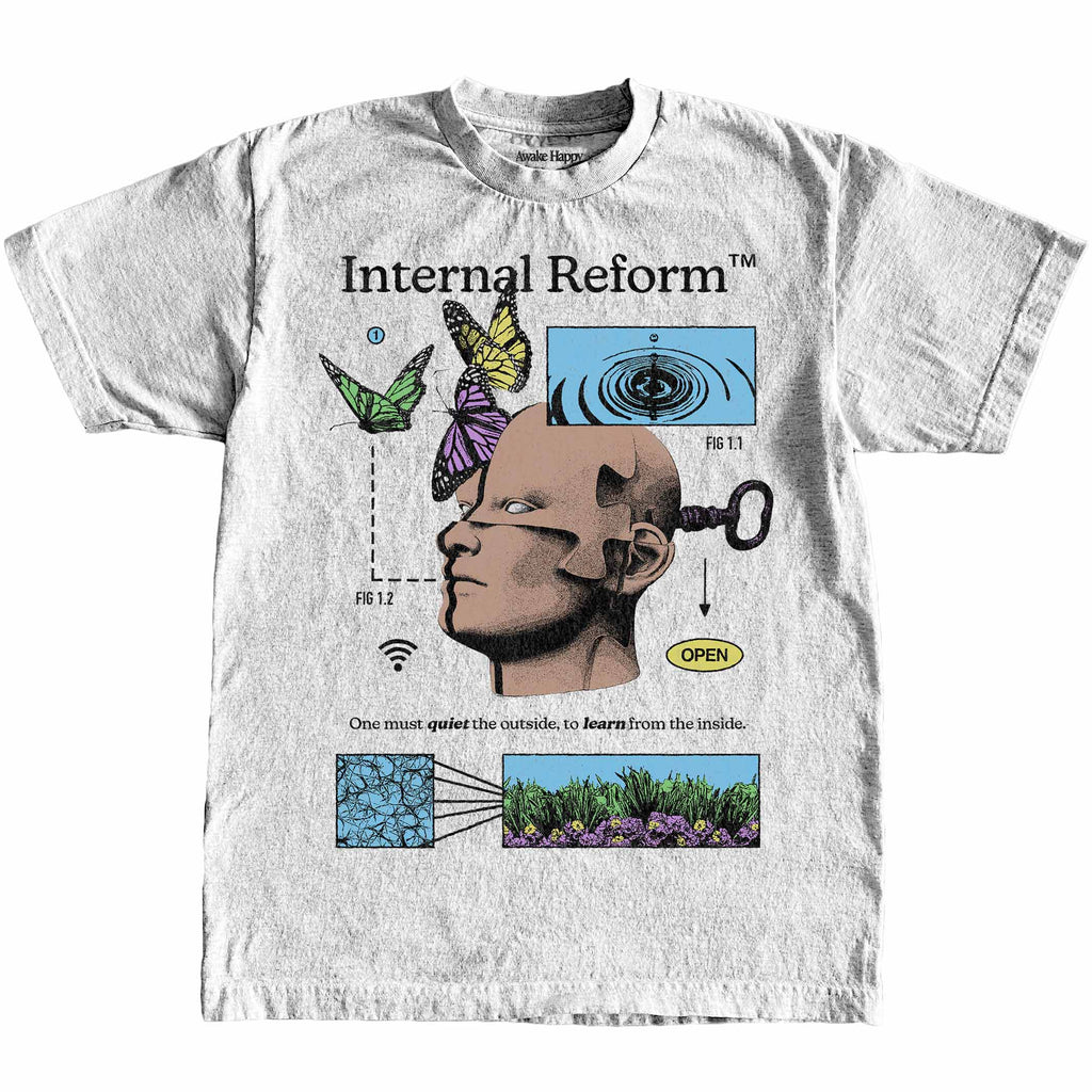 Internal Reform Color Tee Hoodie, Sweatshirt | CiraTrend.com (Image 2)