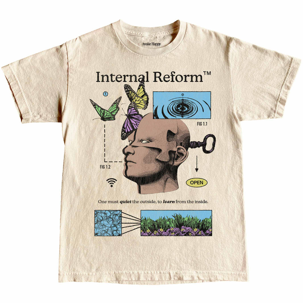 Internal Reform Color Tee Hoodie, Sweatshirt | CiraTrend.com (Image 3)