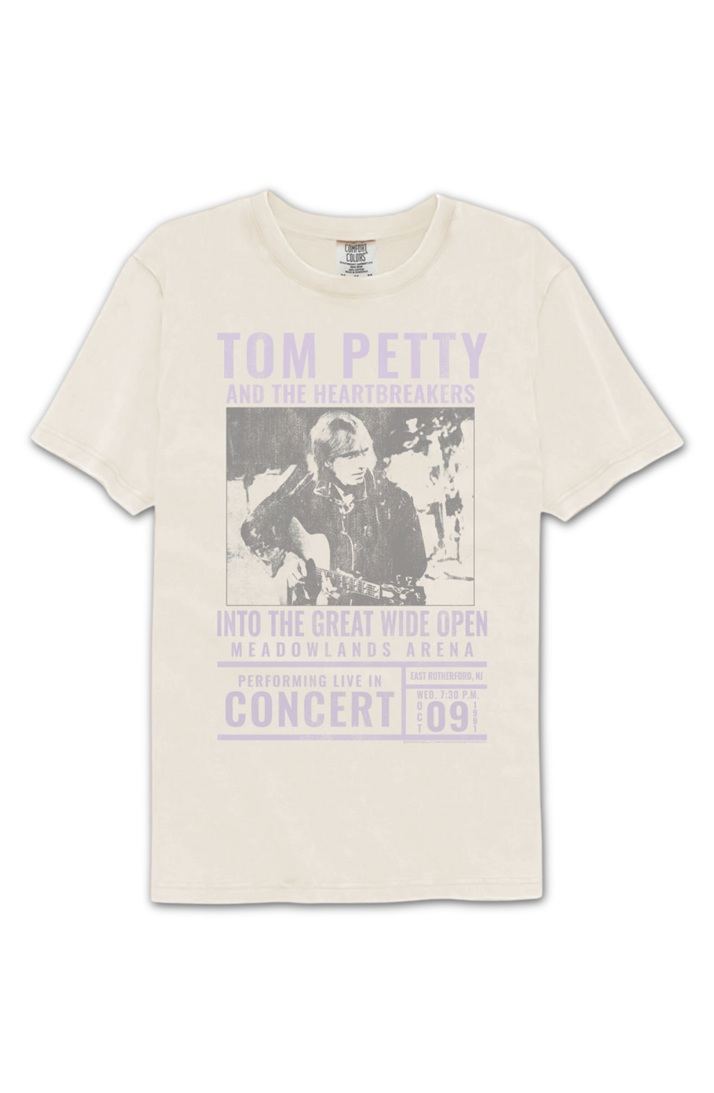 Into The Great Wide Open Tom Petty Comfort Colors Brand T-Shirt Hoodie, Sweatshirt | CiraTrend.com (Image 2)