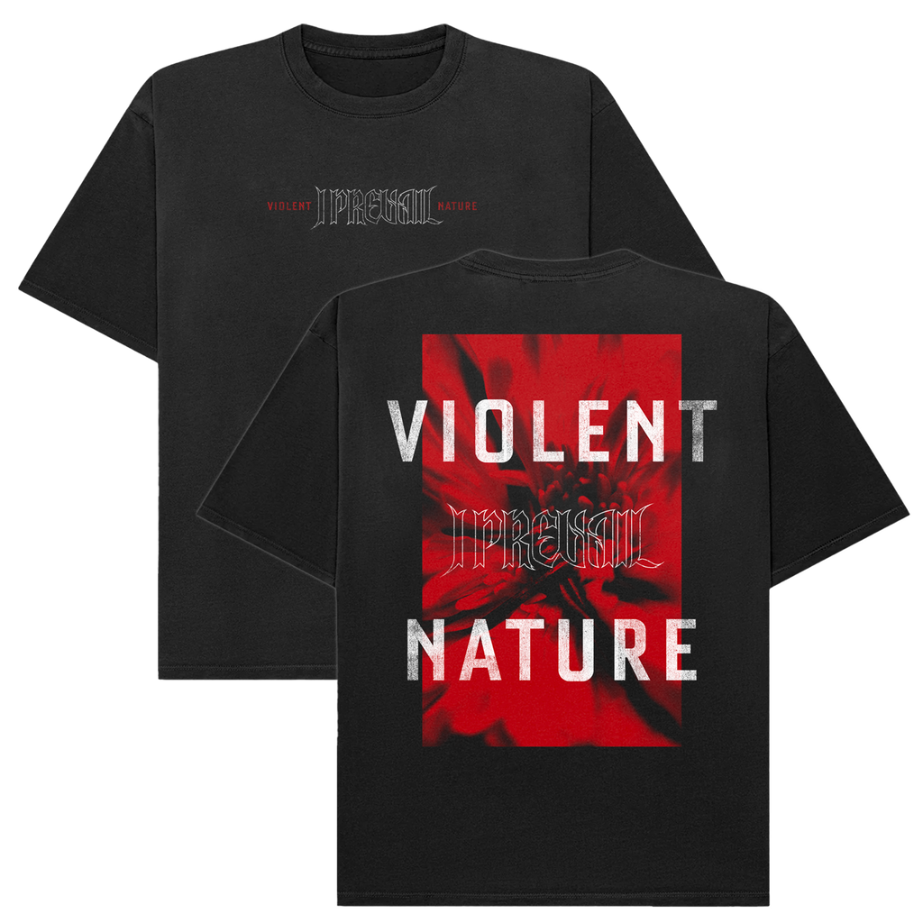 "Violent Nature" Barbed Flower T-Shirt