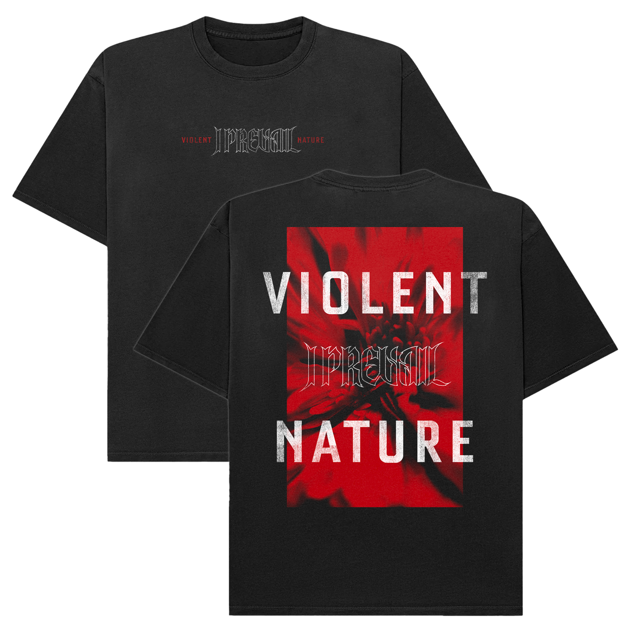 "Violent Nature" Barbed Flower T-Shirt