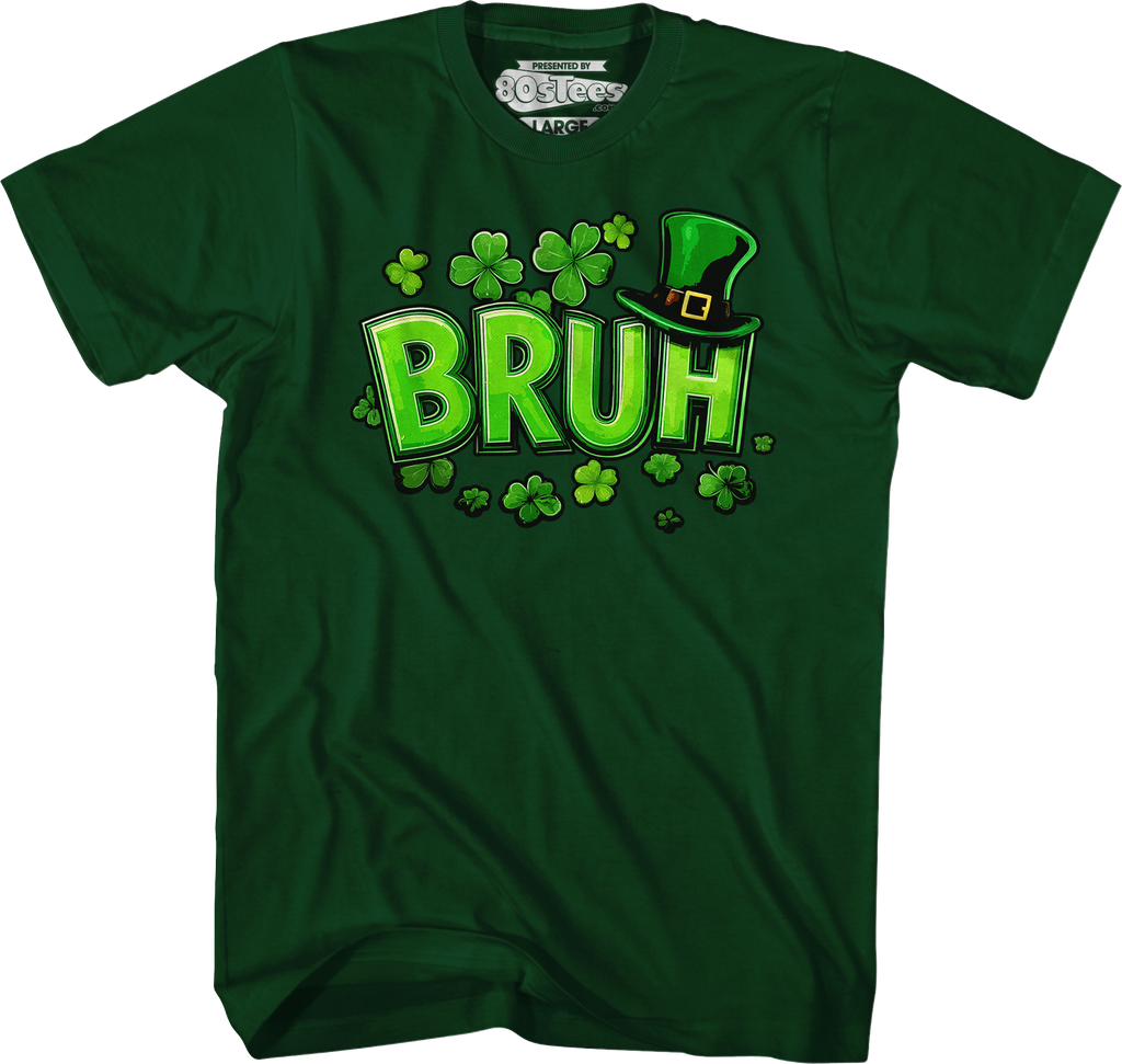 Irish Bruh St. Patrick's Day T-Shirt Hoodie, Sweatshirt | CiraTrend.com (Image 3)