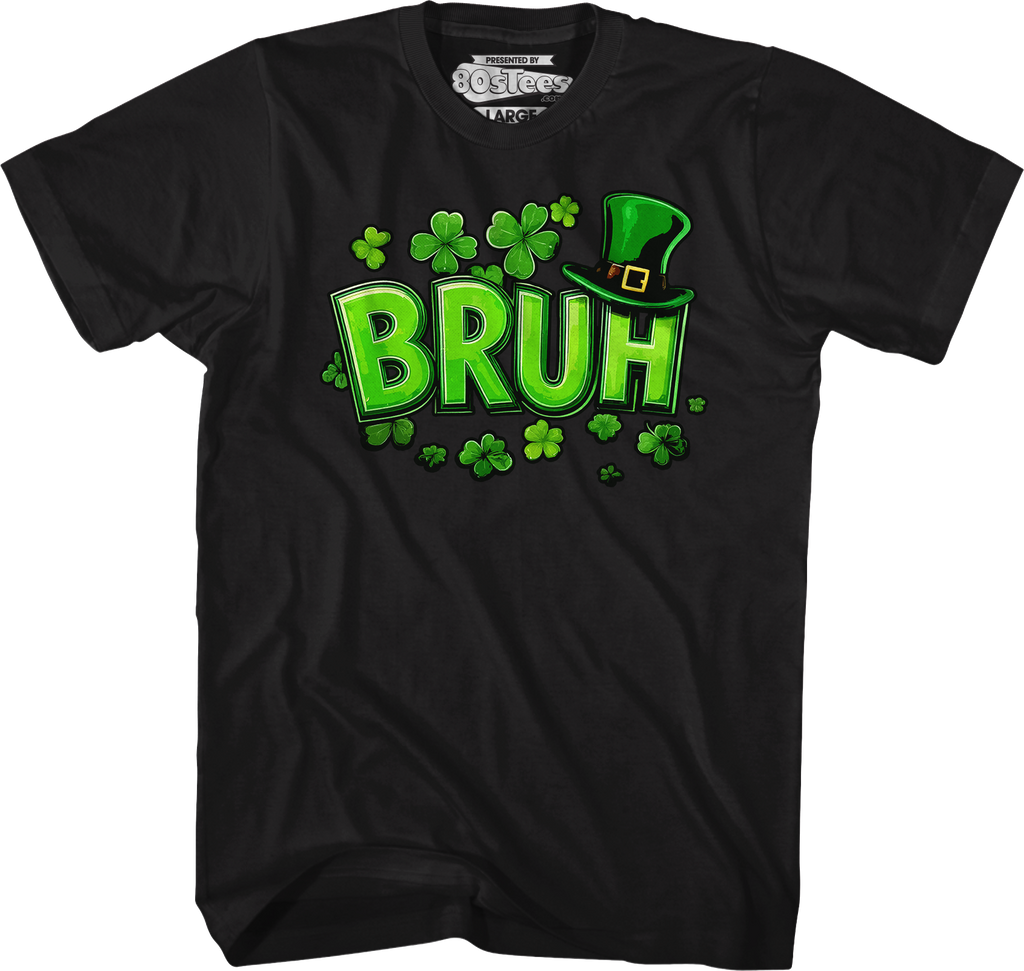 Irish Bruh St. Patrick's Day T-Shirt Hoodie, Sweatshirt | CiraTrend.com (Image 1)